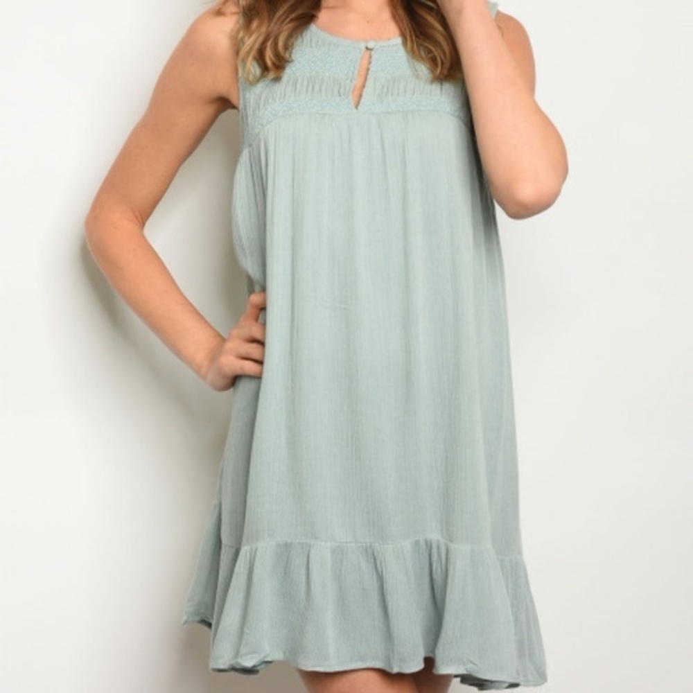 Sage Tunic Dress